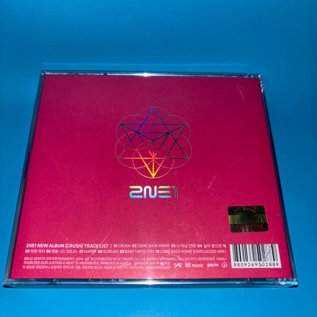 【輸入版】2NE1 CRUSH CD トレカ付き　CL