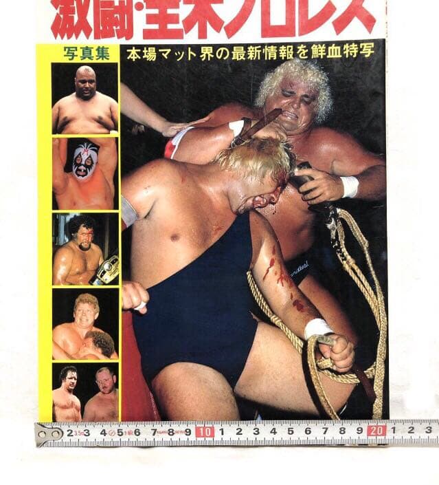 ■貴重・激レア■激闘・全米プロレス■昭和55年 初版■ブッチャー・ハリーレイス