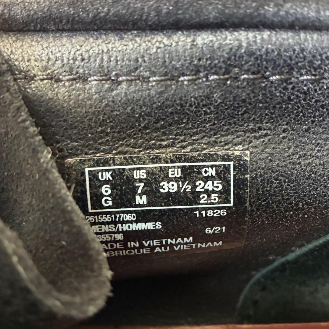 CLARKS 《24.5 UK6》クラークス　ワラビー 黒スエード