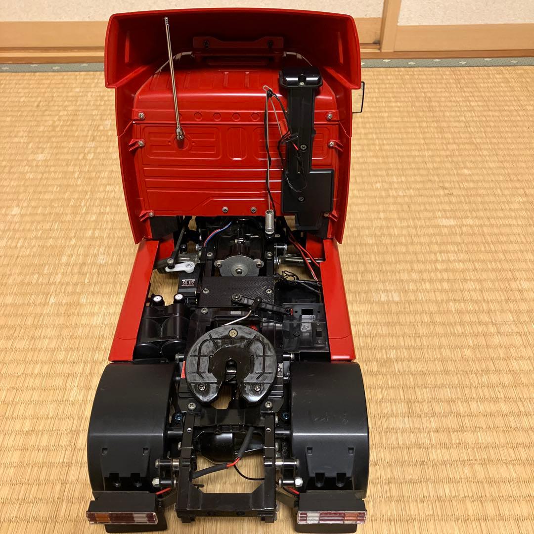 タミヤ　1/14 トレーラー　ベンツ　フラットベッド　セット　2デフ用部品付き