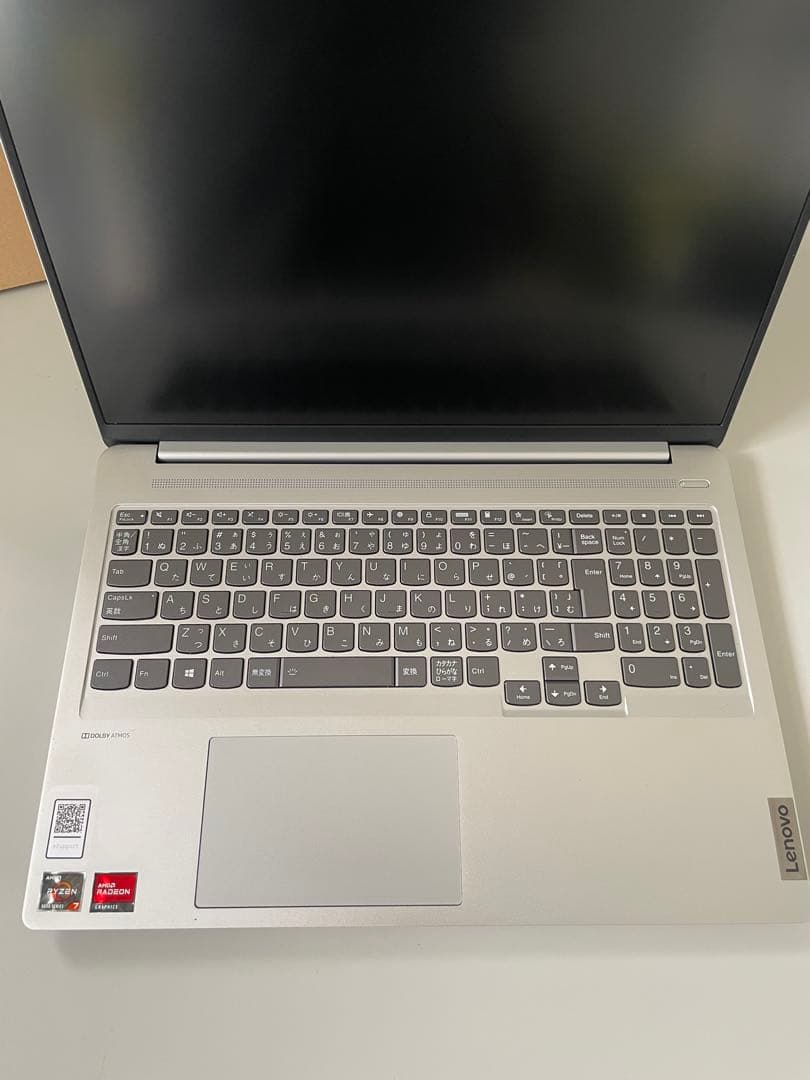 ジャンクlenovo ideapad RYZEN7 16G WQXGA 512G
