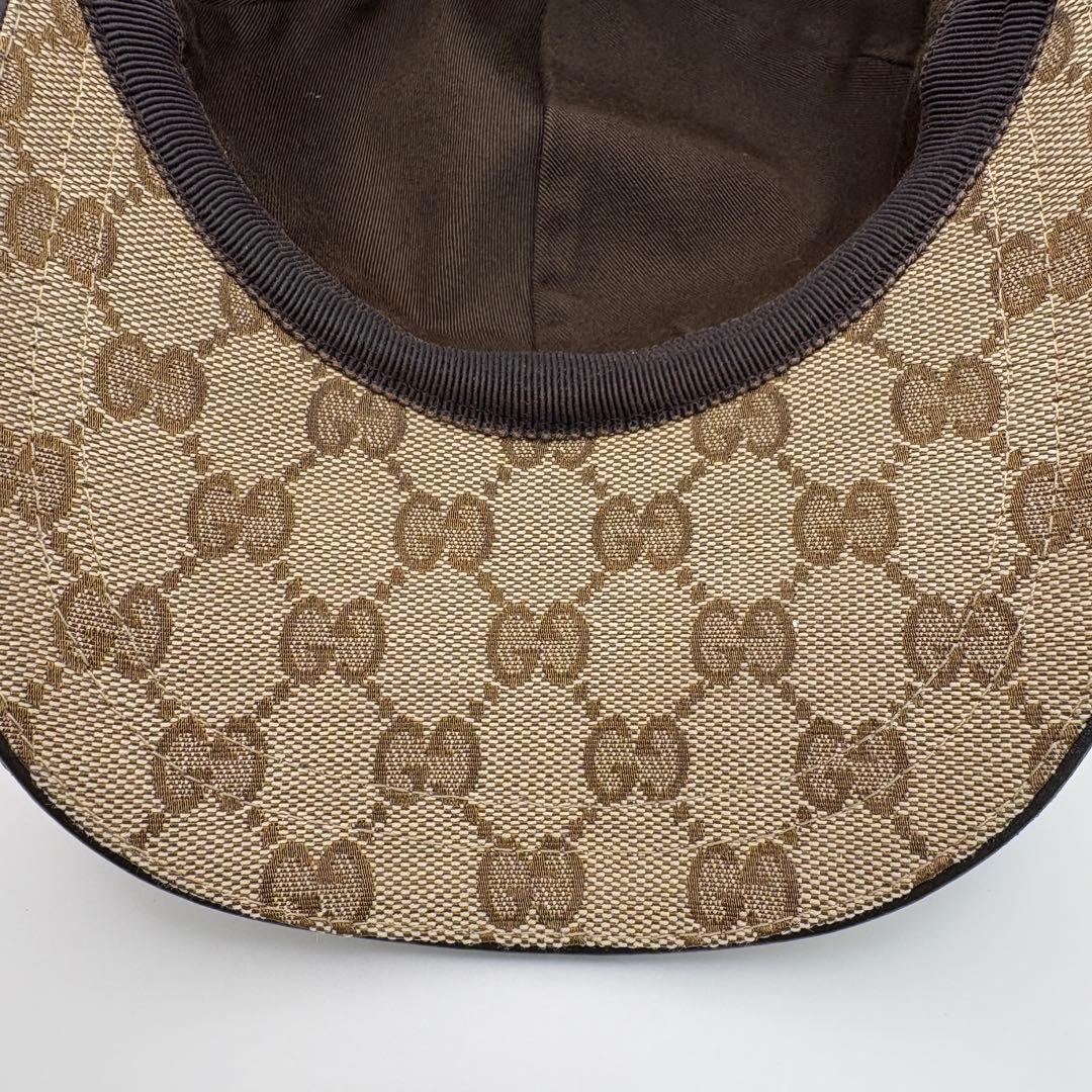 Gucci GGパターン ベースボールキャップ　Mサイズ