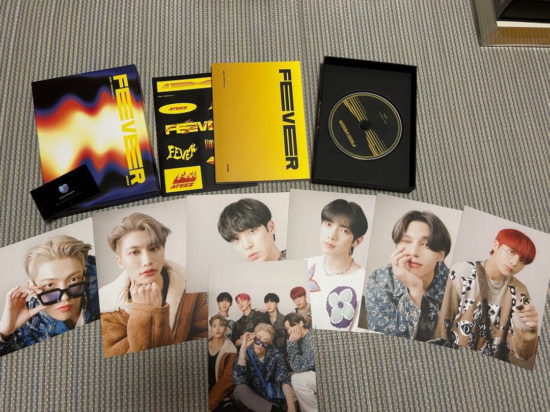 ATEEZ CD まとめ売り おまけ付き （グッズ、ブロマイド、トレカ）値下げ⭕️