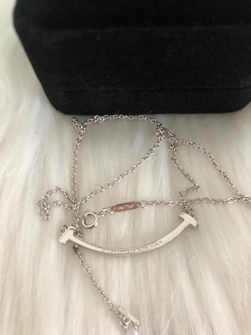 銀ハンドチェーン　微笑logo　ブレスレット　Tiffany&Coファッション