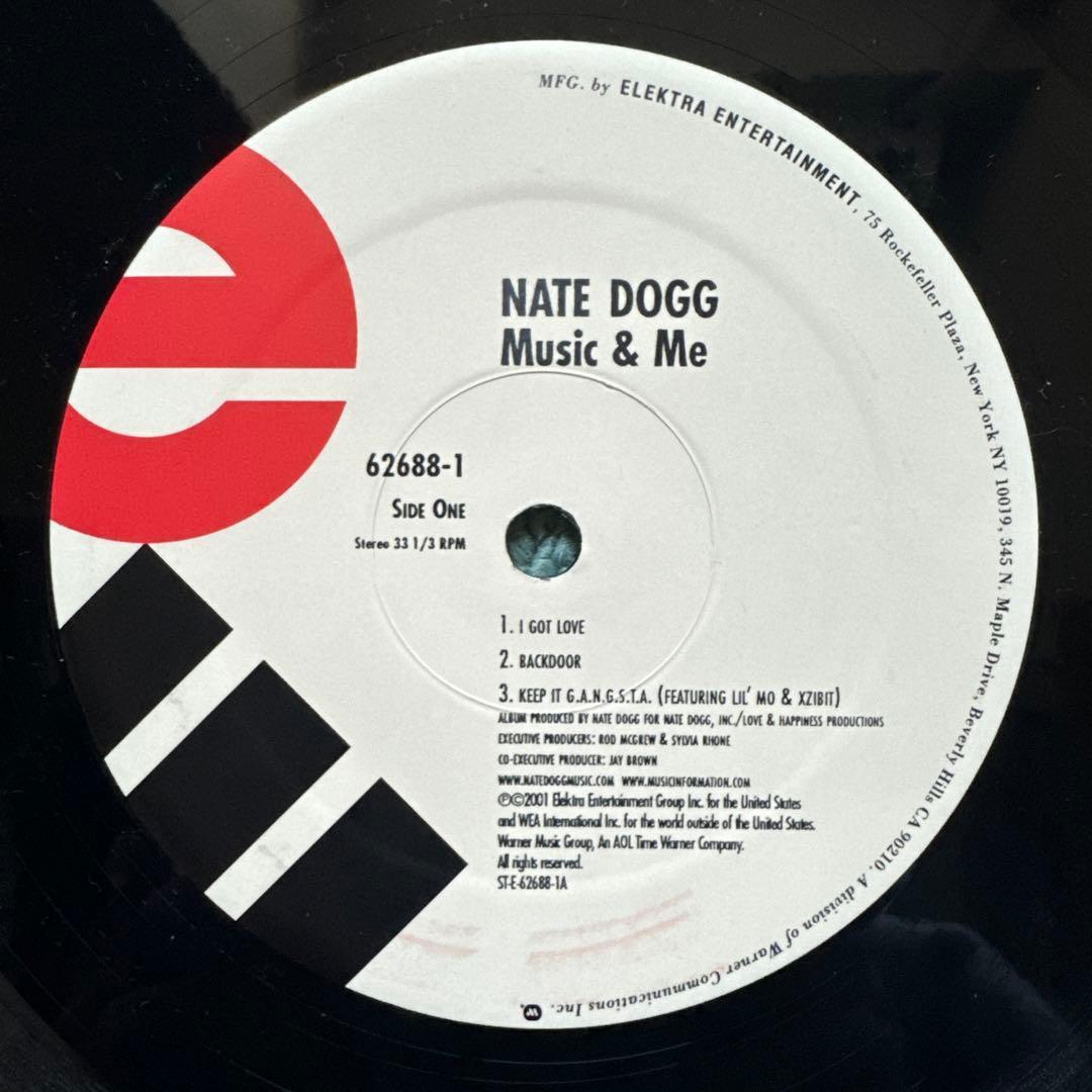 NATE DOGG『MUSIC & ME』LP アナログ レコード