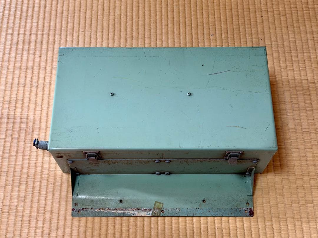 国鉄 種別表示器 快速 鉄道部品 放出品 白幕 蛍光灯付動作未確認 行先表示器