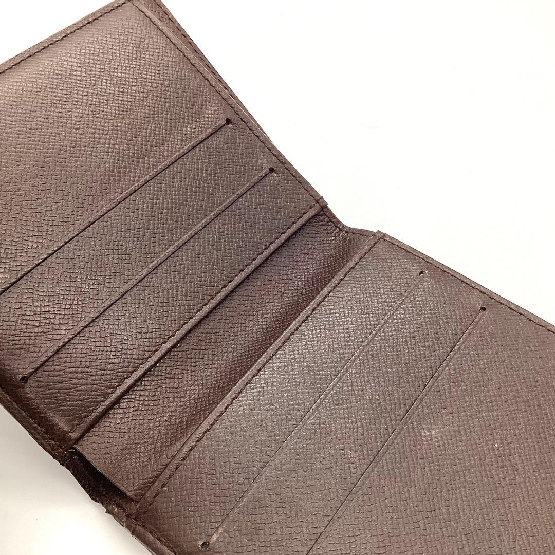 美品　ルイヴィトン　ダミエ　エリーズ　コンパクト財布　メンズ　レディース　正規品