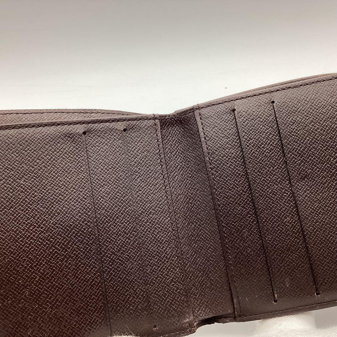 美品　ルイヴィトン　ダミエ　エリーズ　コンパクト財布　メンズ　レディース　正規品