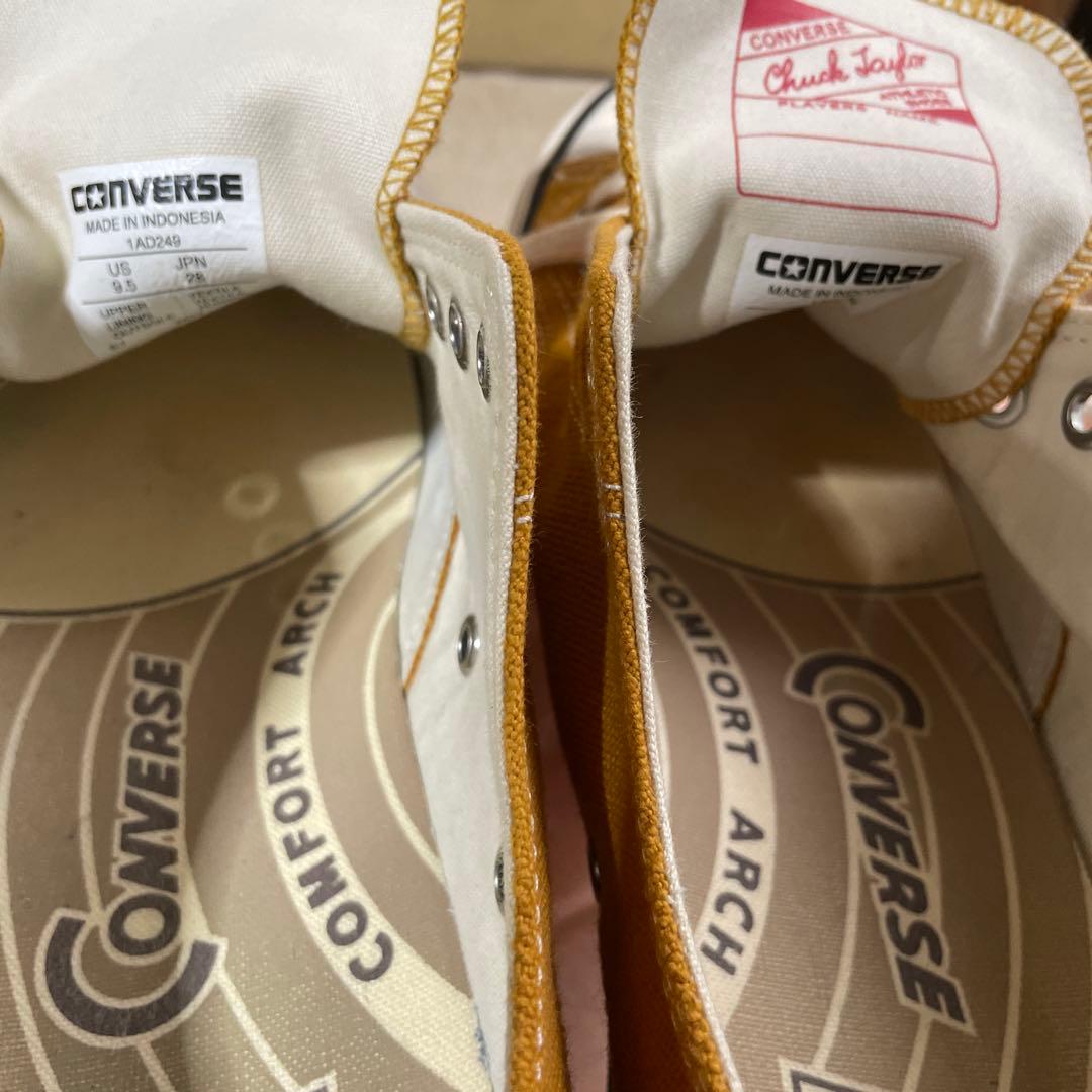 CONVERSE CHUCK TAYLOR CANVAS OX ゴールド 28
