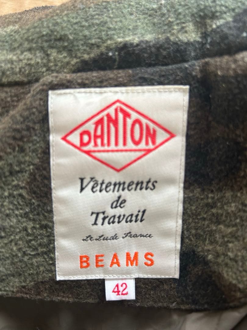 ダントン×BEAMSコラボコート