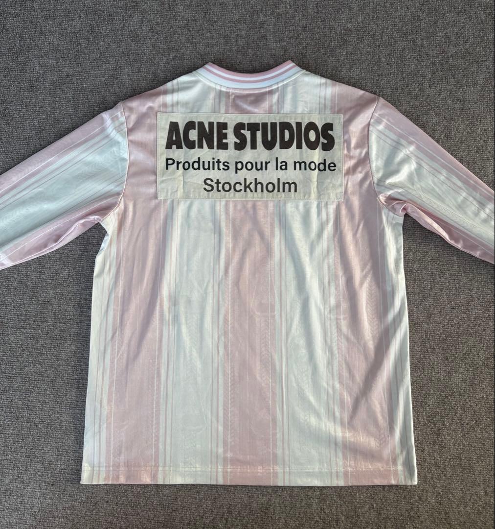acne studios ロゴ ロングスリーブTシャツ　ゲームシャツ　XS