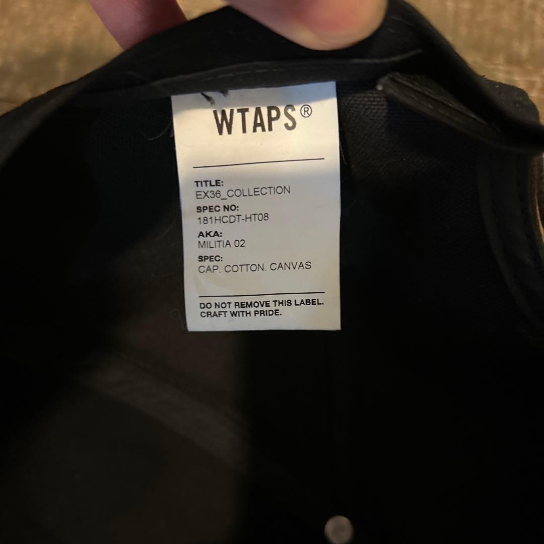 WTAPS WTVUA 黒 ベースボールキャップ