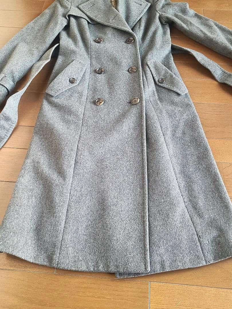 トゥモローランド BALLSEY カシミア100% ロングコート コート グレー