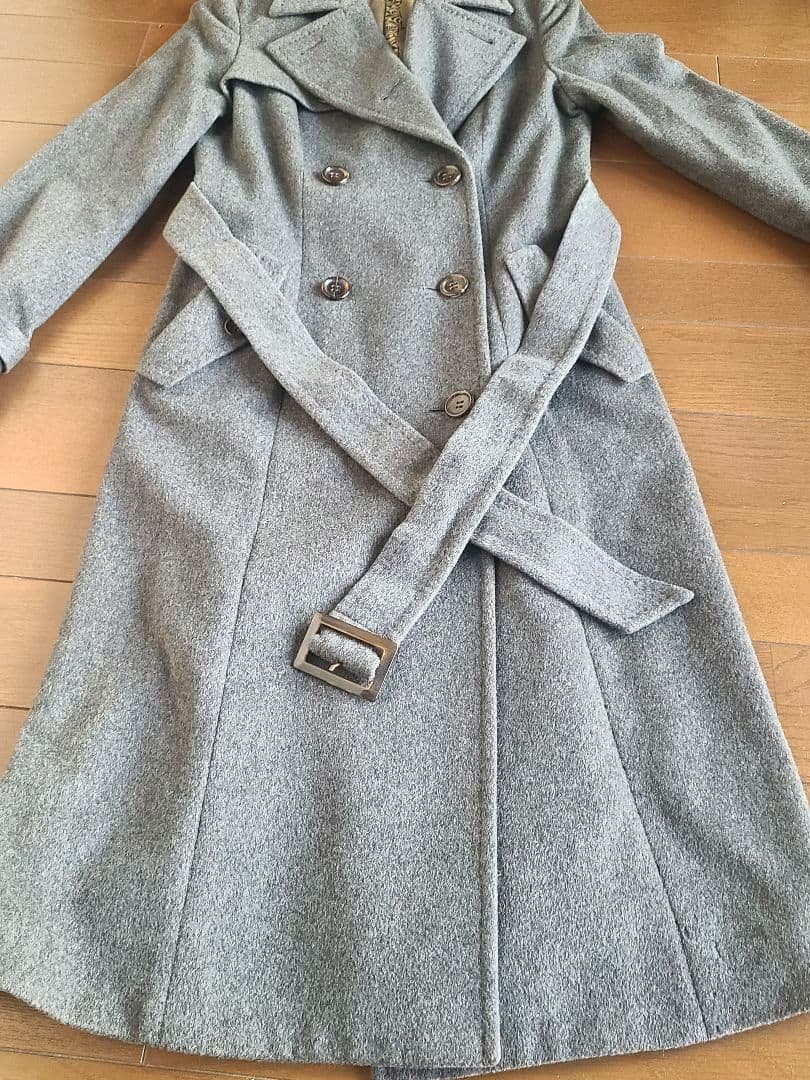 トゥモローランド BALLSEY カシミア100% ロングコート コート グレー