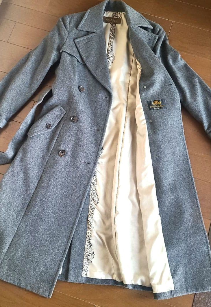 トゥモローランド BALLSEY カシミア100% ロングコート コート グレー