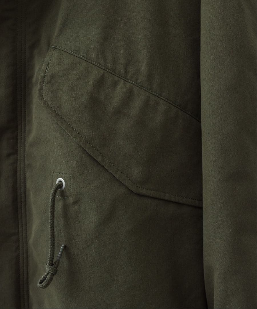 【未使用】LAYERED 3WAY MILITARY BLOUSON カーキM