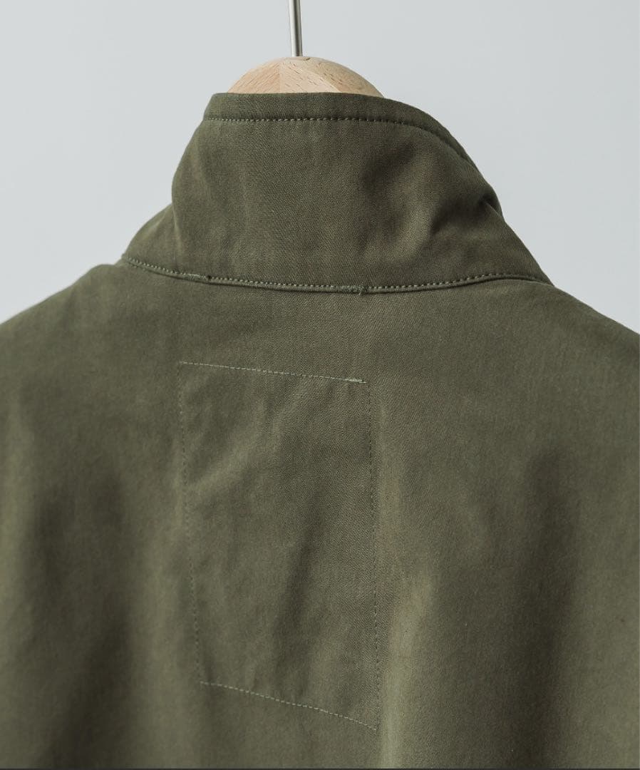 【未使用】LAYERED 3WAY MILITARY BLOUSON カーキM