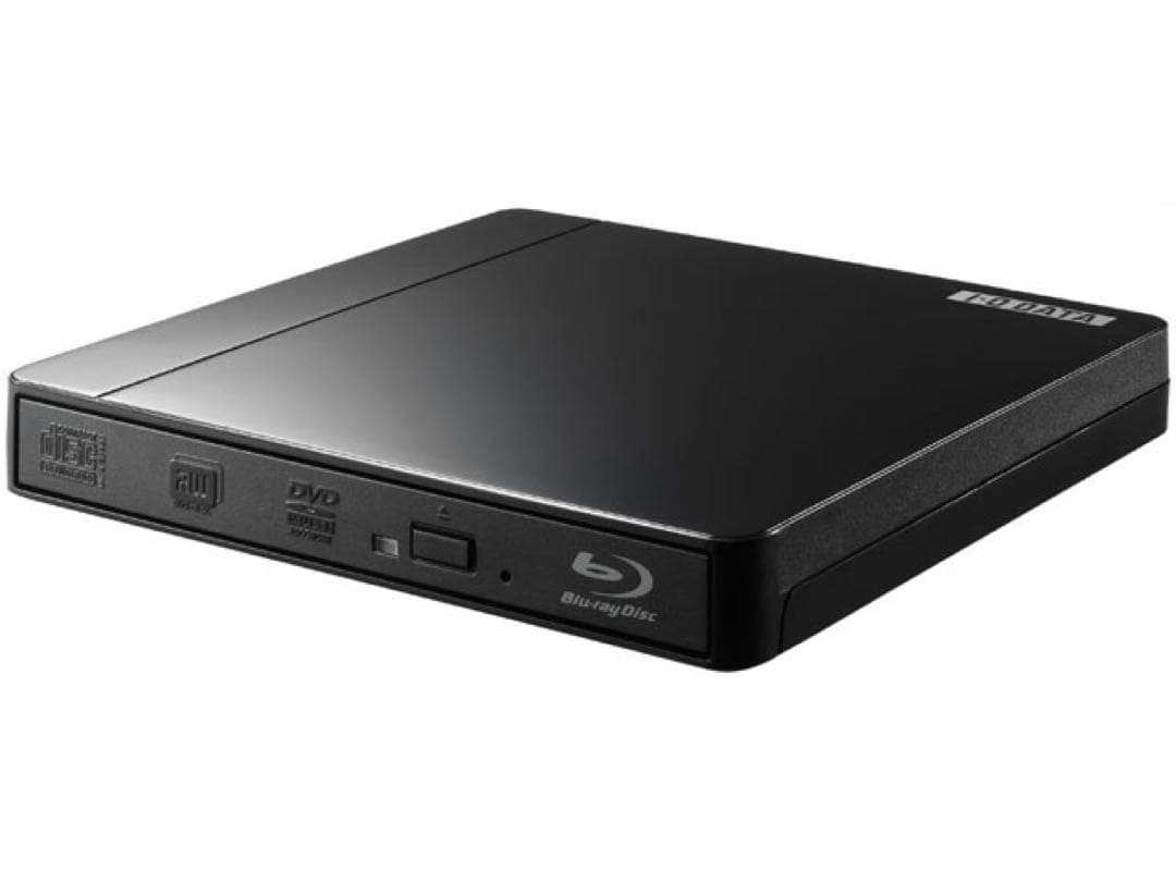 I-O DATA 外付けDVDドライブ 黒　BRP-UA6CK