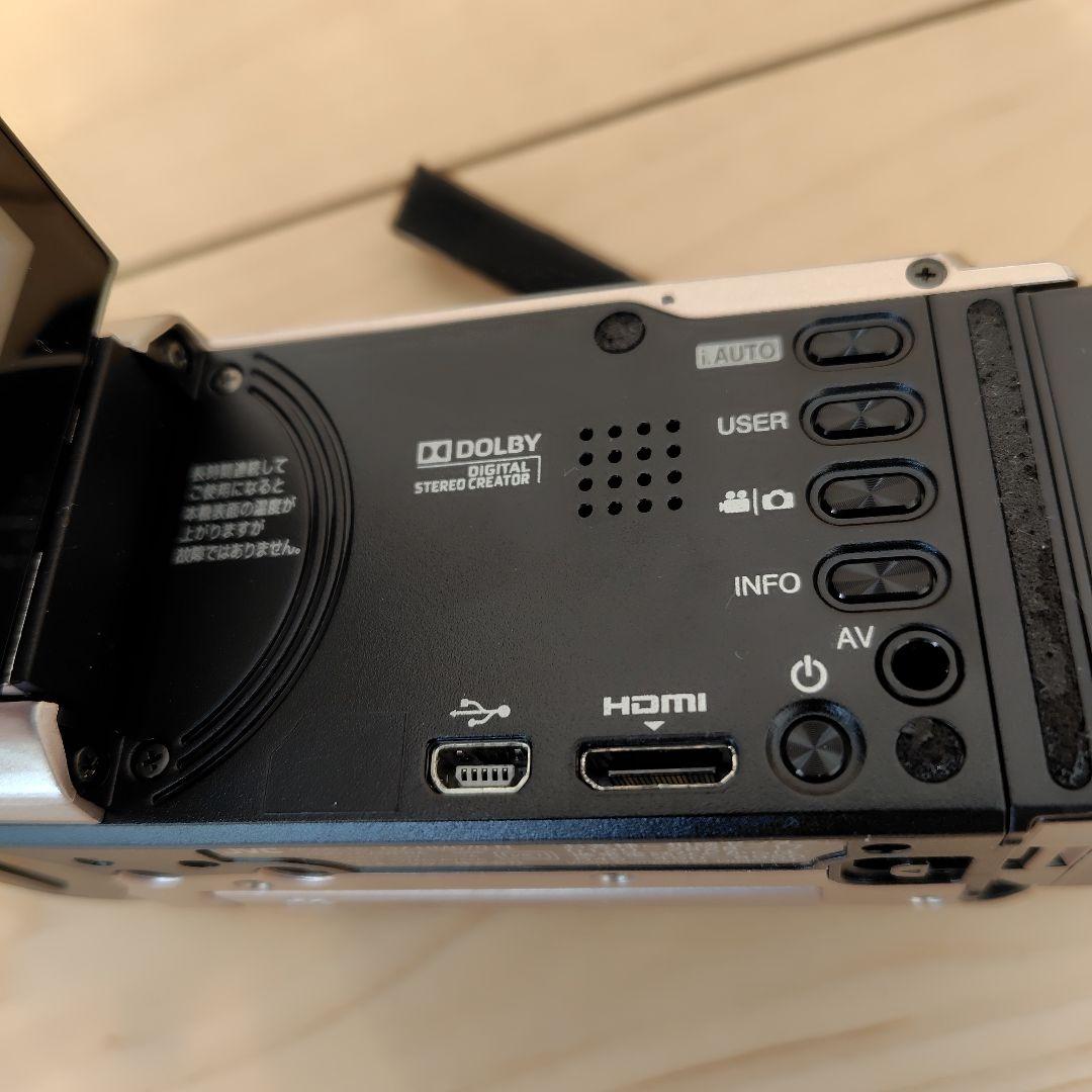 JVC Everio GZ-HM670-N ビデオカメラ　予備バッテリー付き