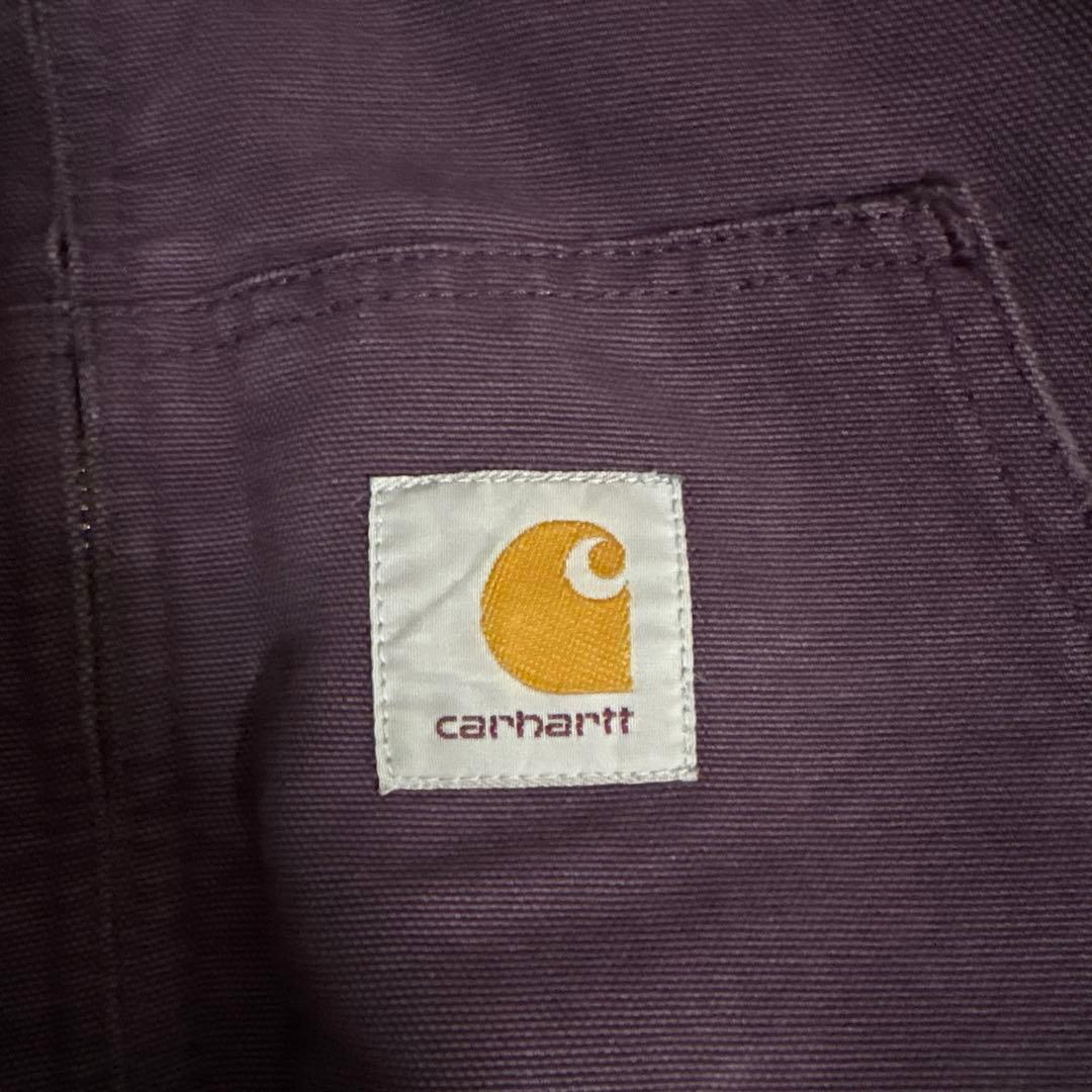 carhartt カーハート　アクティブジャケット　パープル　希少カラー