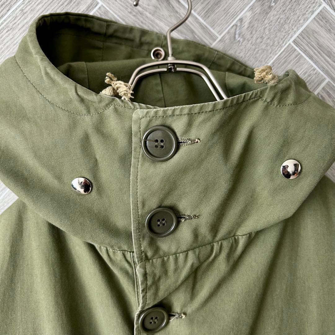 【M47モッズコート】フィールド フランス製 70s ビンテージ カーキ S