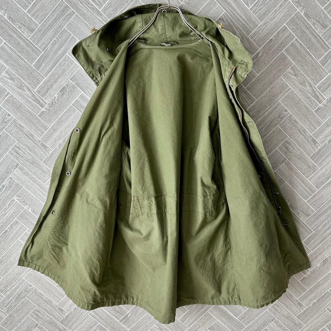 【M47モッズコート】フィールド フランス製 70s ビンテージ カーキ S