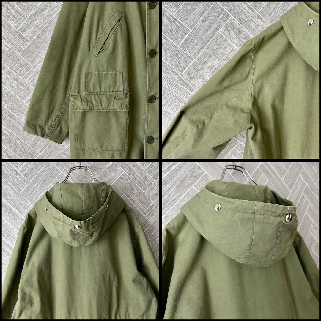 【M47モッズコート】フィールド フランス製 70s ビンテージ カーキ S