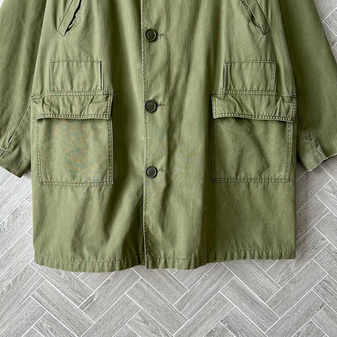 【M47モッズコート】フィールド フランス製 70s ビンテージ カーキ S