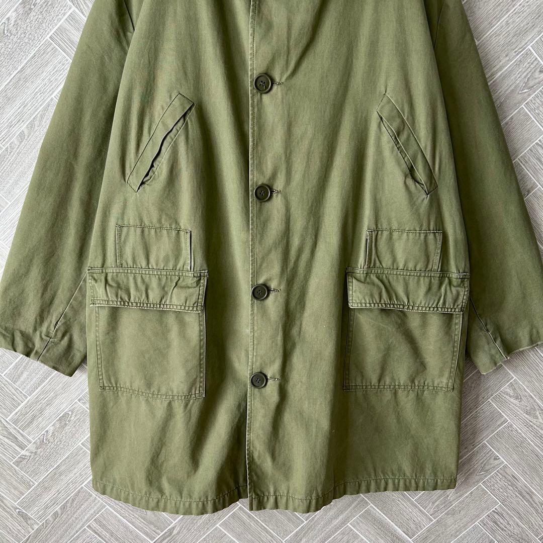 【M47モッズコート】フィールド フランス製 70s ビンテージ カーキ S