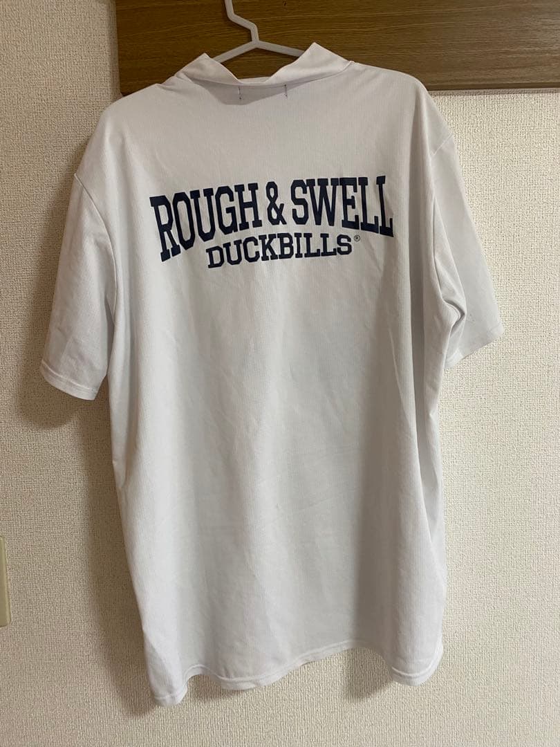 サイズ：XL ROUGH&SWELL ラフアンドスウェル ハイネック 半袖T