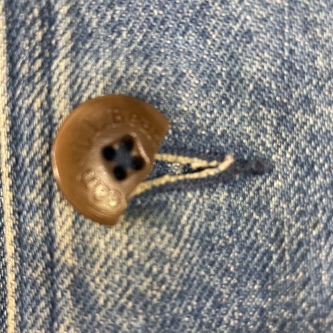 西*8様 古着 USA製 80-90年代 L.L.Bean デニムハンティングジ