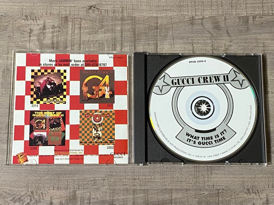 洋楽 Gucci Crew II MIAMI BASS HIPHOP G-RAP