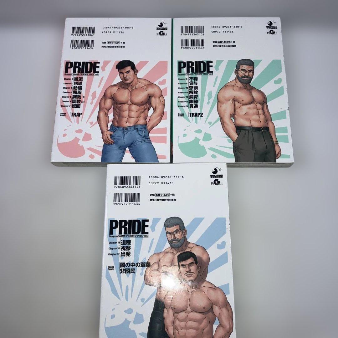 PRIDE 上中下巻 3冊セット