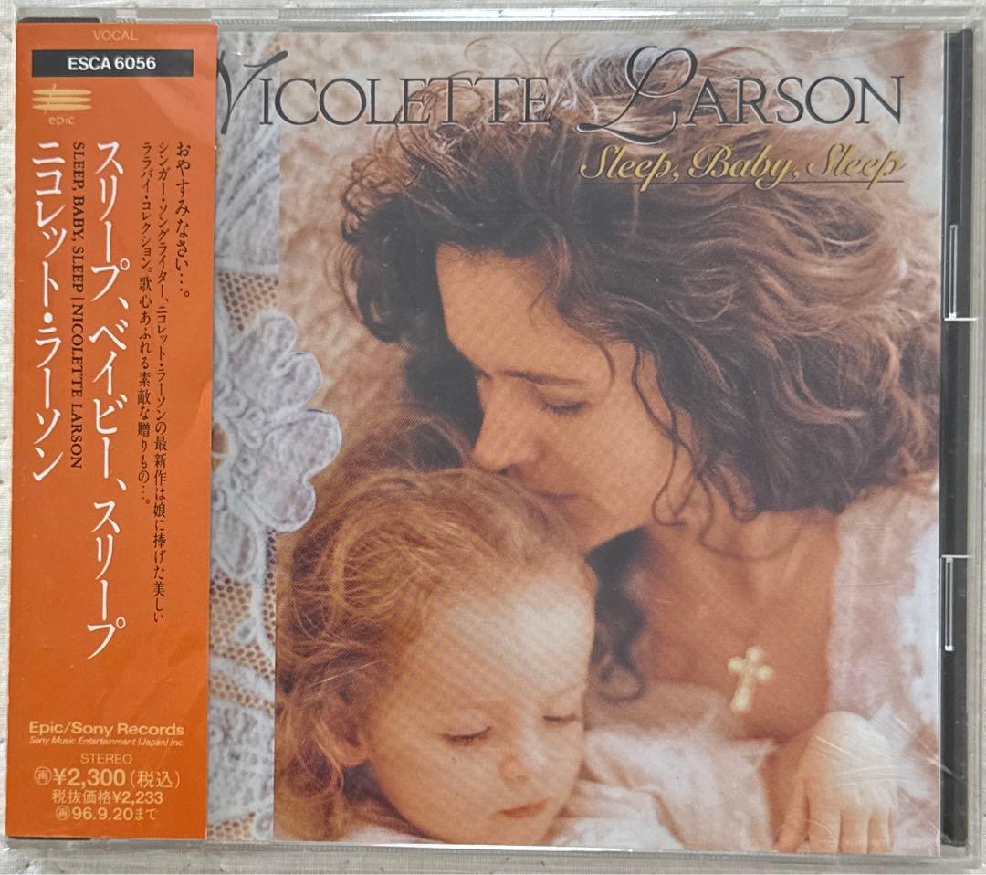 帯付き！国内盤！ニコレット・ラーソン / スリープ,ベイビー,スリープ