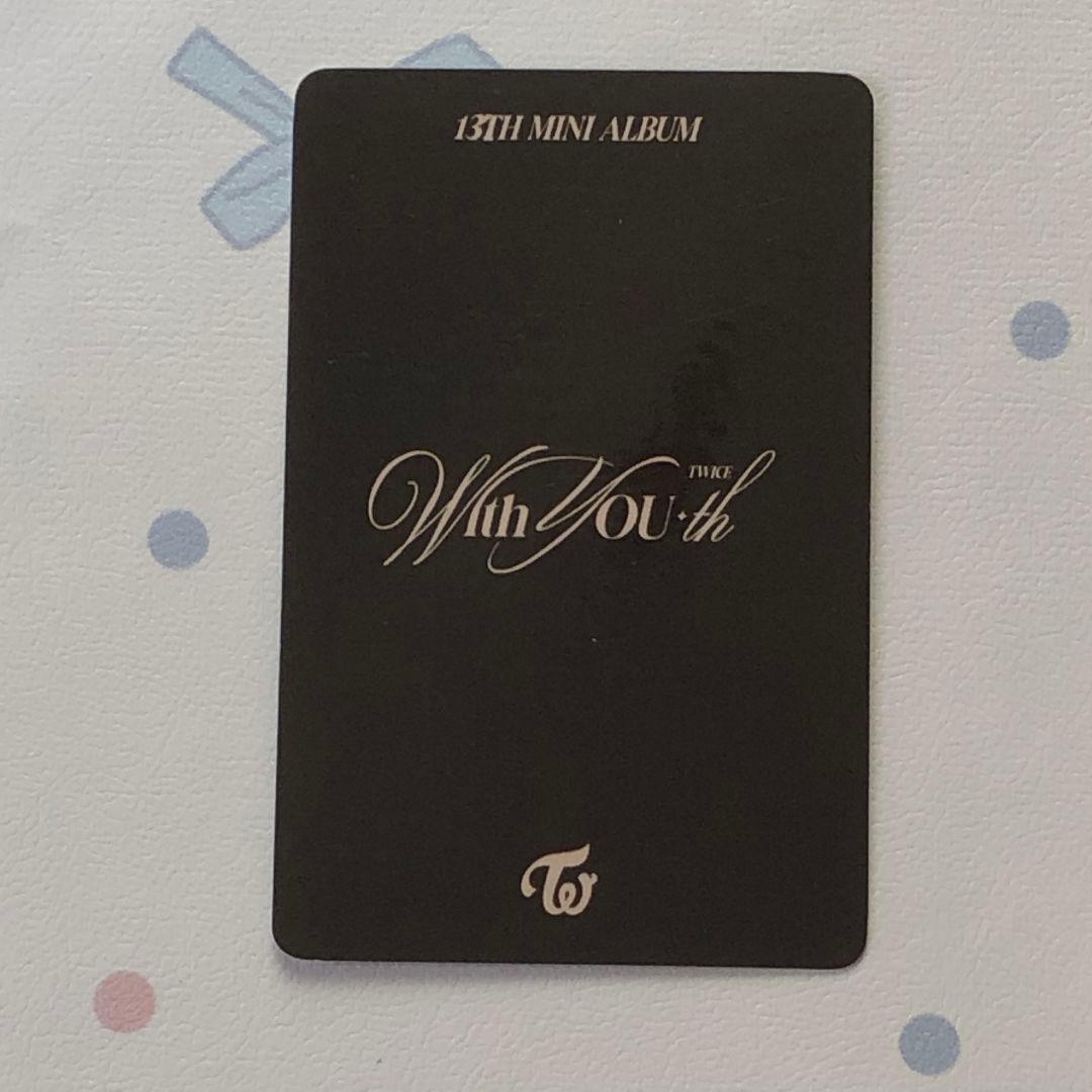 TWICE モモ With YOU-th 事前収録 サノク トレカ