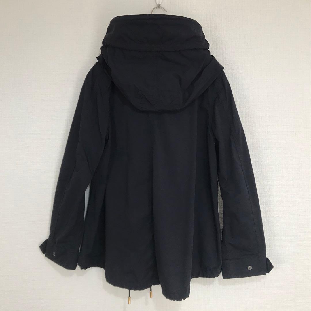 THE RERACS ショートモッズコート（ネイビー×ゴールド）