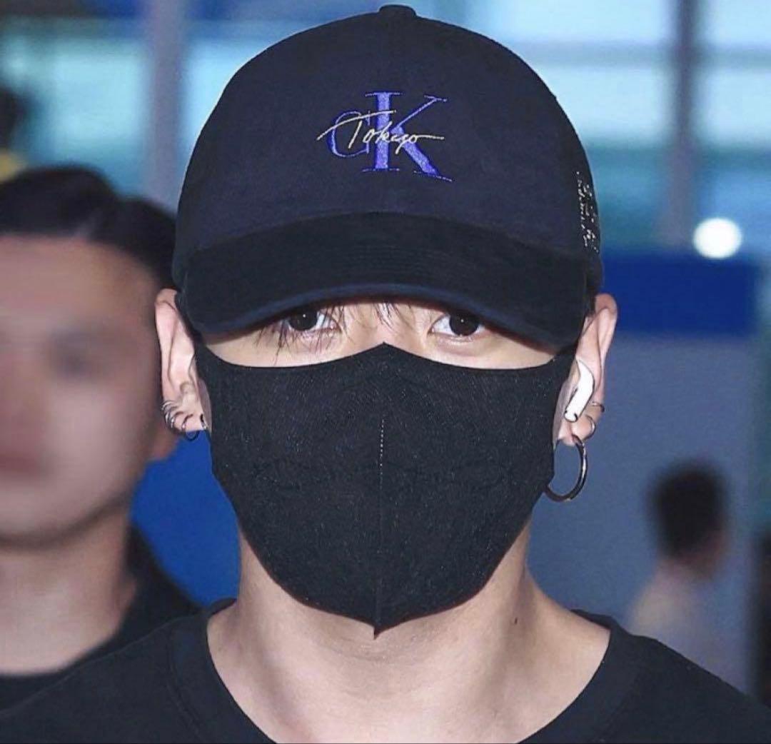   Tokyo Cap ブラック　jungkook 着用