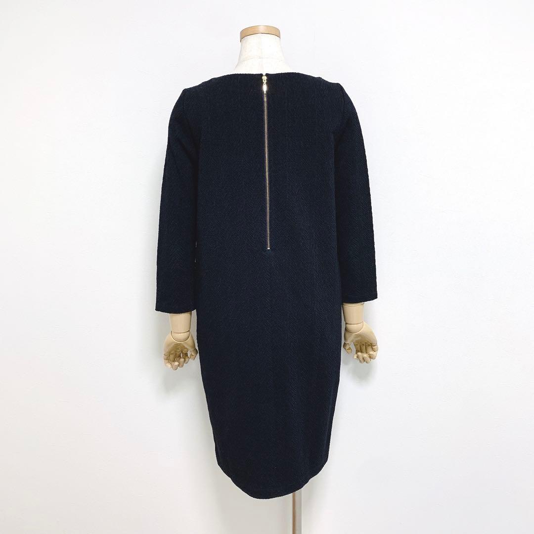 【あこ✨】❤️ANAYI✨サイズ38✨スリットネックワンピース