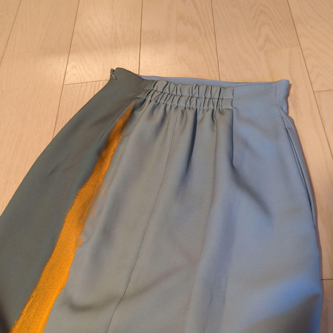 Ameri　SUNSET ART PAINT SKIRT