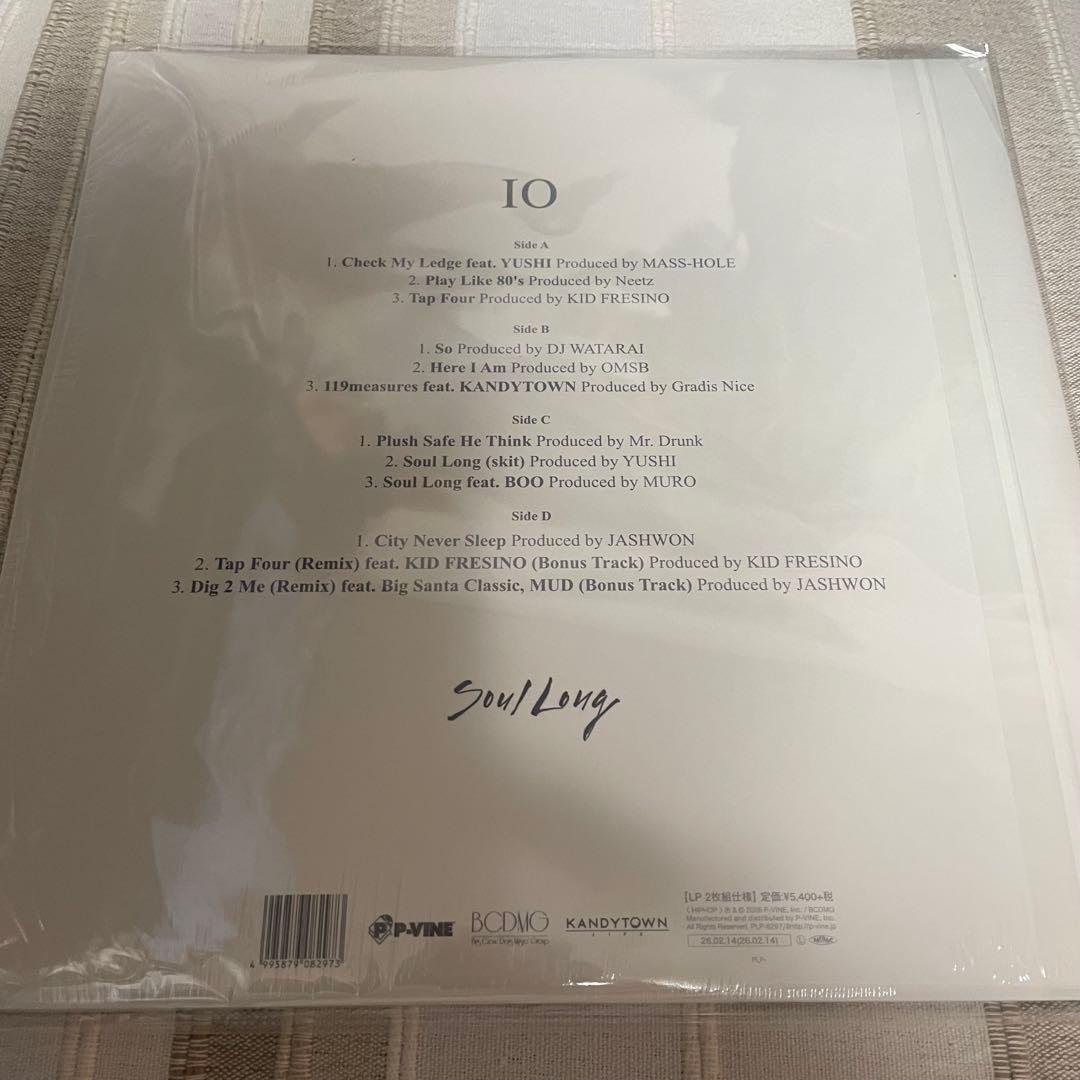 IO Soul Long 10th アナログレコード 2枚組 180g重量盤 ②