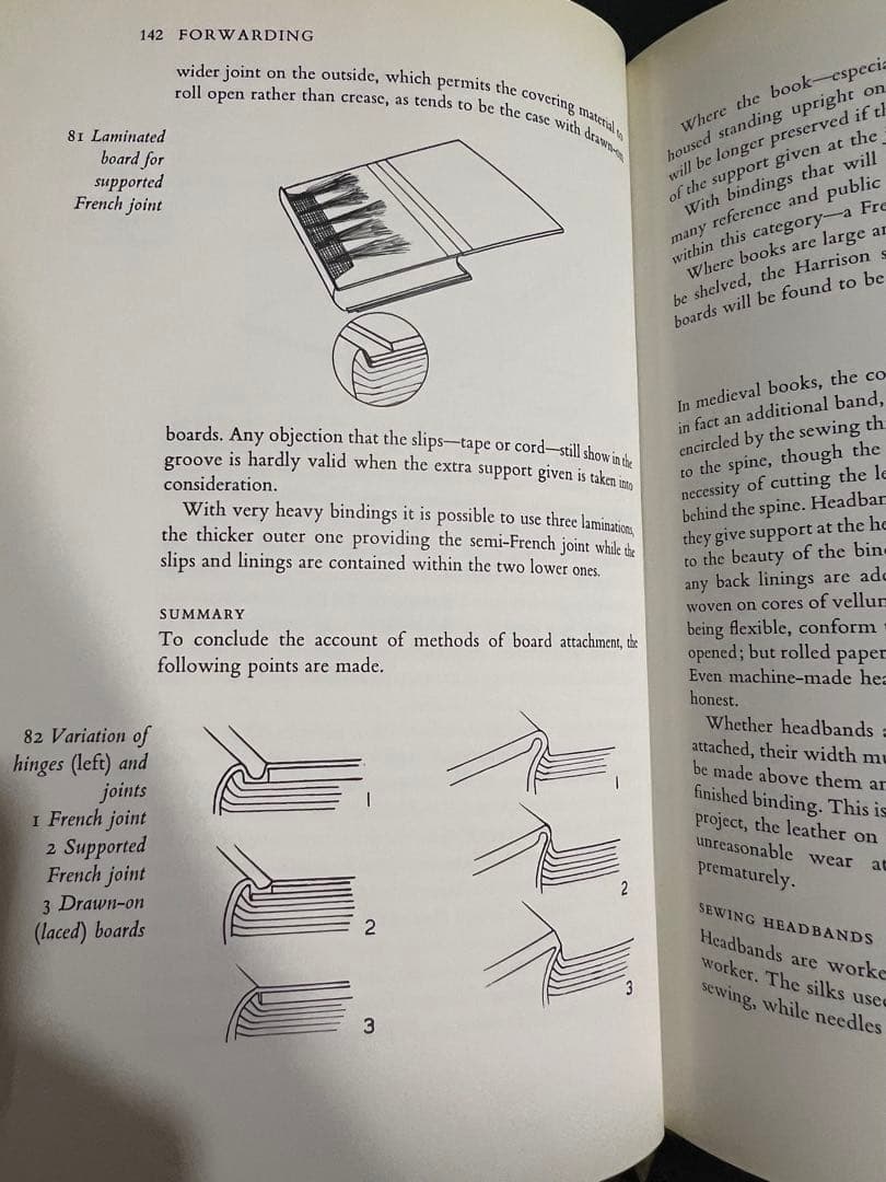 製本 ルリユールの名著 「The Craft of Bookbinding」レア