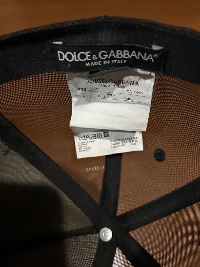 DOLCE&GABBANA ドルガバ　キャップ
