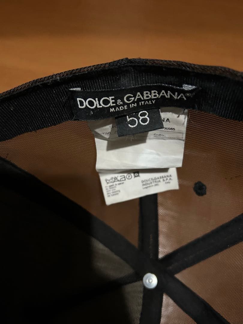 DOLCE&GABBANA ドルガバ　キャップ