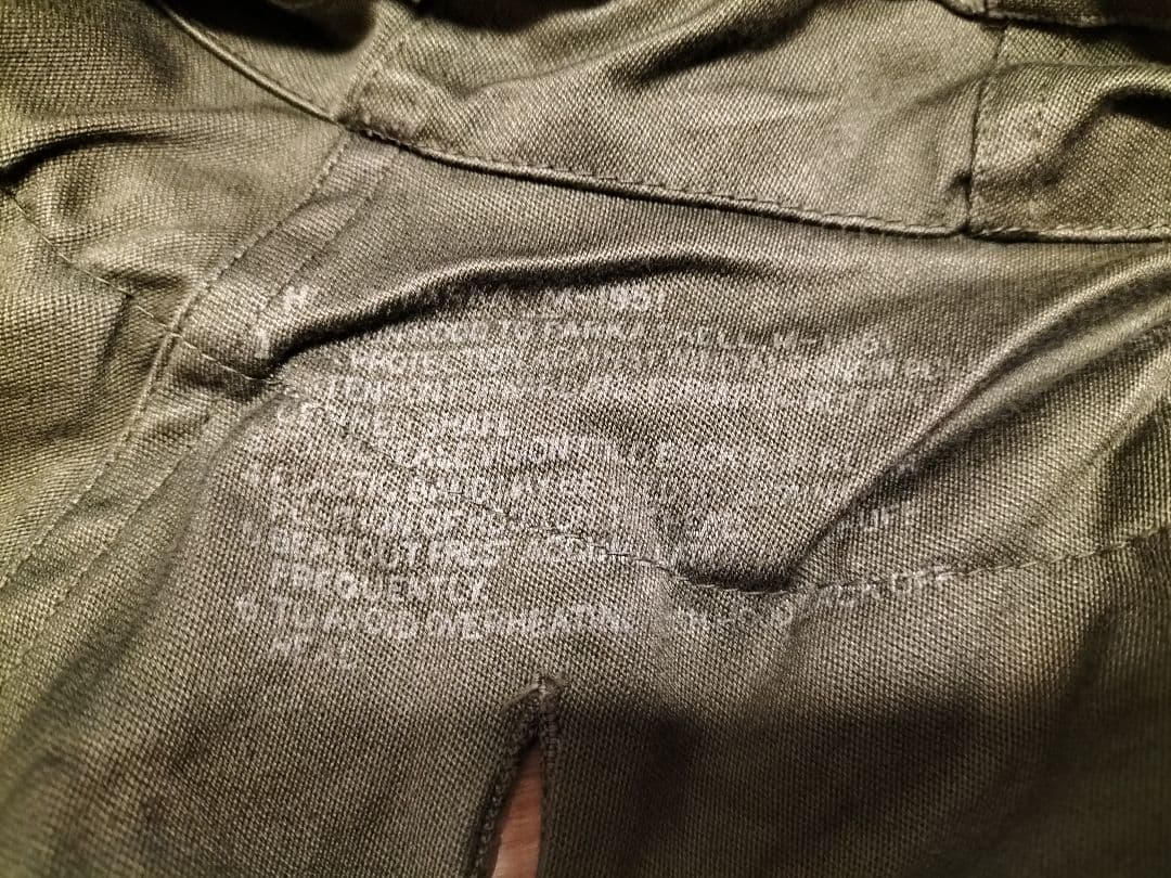 50s US ARMY（米陸軍）M51パーカー用フード　　コヨーテファー　初期型