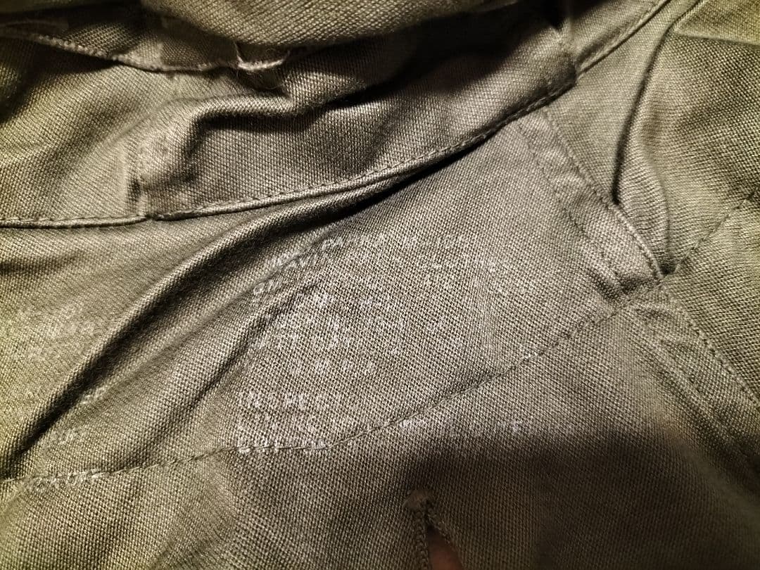 50s US ARMY（米陸軍）M51パーカー用フード　　コヨーテファー　初期型