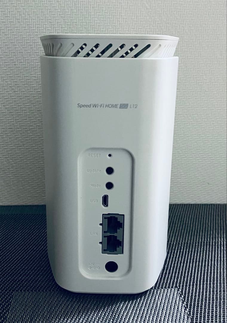 WiMAX Speed Wi-Fi  5G L12 ホームルーター