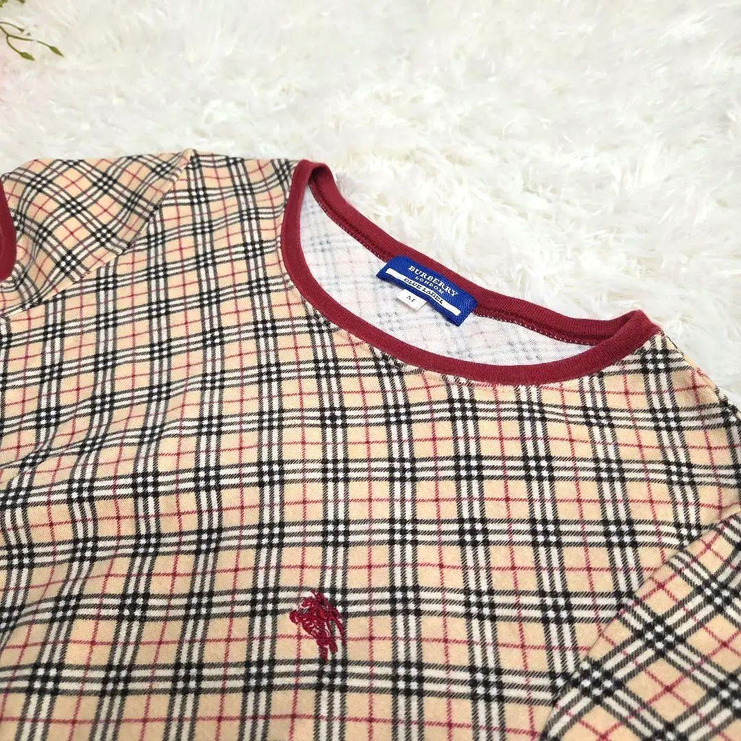 BURBERRY ブルーレーベルノバチェック半袖シャツ