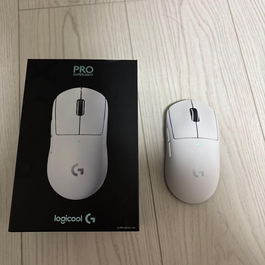 logicool G PRO X SUPERLIGHT ホワイト