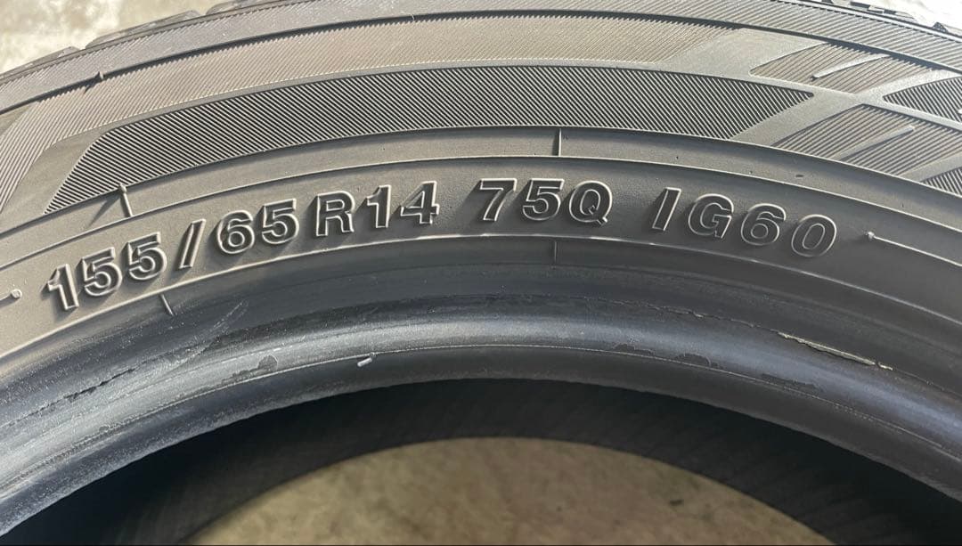 値下げ155/65R14 スタッドレス　4本