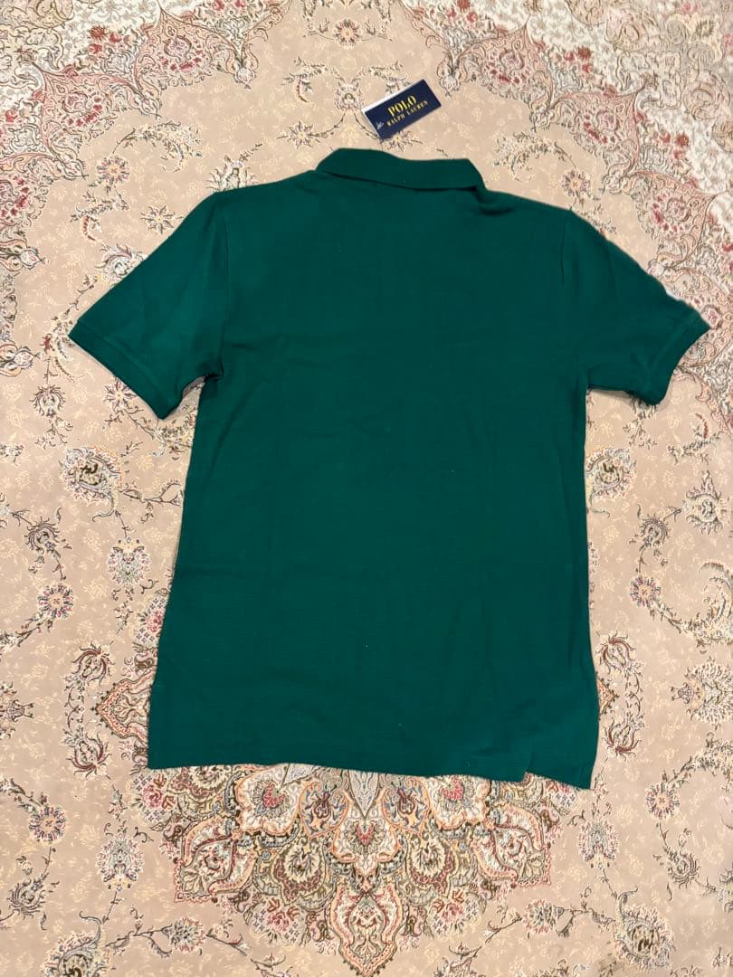 POLO RALPH LAUREN ダークグリーン ポロシャツ　キッズ160